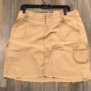 Khaki skirt